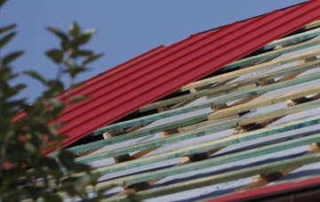 Broom corrugated roofing costs